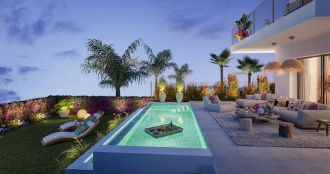 MIJAS near the beach and golf, Costa del Sol... Magnificent brand new houses An exclusive complex of sixty-nine townhouses and villas, Phase 1 sold out. A paradise in the heart of the Costa del Sol, where the natural beauty of the environment merges ...