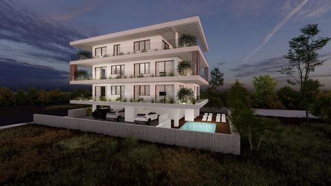 Three Bedroom Penthouse For Sale In Tomb of the Kings, Paphos- Title Deeds (New Build Process) This new development represents the pinnacle of modern apartment living. It boasts an eye-catching contemporary design focused on spacious, open-plan livin...