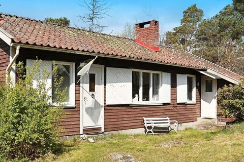 Traditionelles Ferienhaus in günstiger Entfernung zum herrlichen Strand von Skrea. Ein echtes Ferienhaus mit großem Gemütlichkeitsfaktor. Das große Grundstück bietet Platz für alle Aktivitäten der Familie und ist grün und privat. Mit dem Bus oder auf...