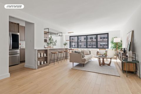 Welcome to 6H, a stunning 2-bedroom 2-bathroom residence, located on a picturesque tree-lined residential street in the Upper East Side. This fully renovated apartment is turn-key and ready for move in with a design appeal that exudes comfort and sty...