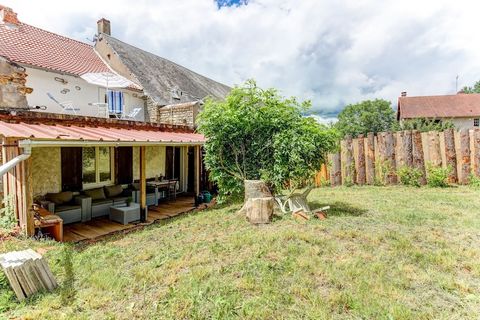 Enjoy your days relaxing in this beautiful holiday home that has an old-world charm. Located in Brinon sur Beuvron, there are 3-bedroom for accommodating 4-people comfortably. This place is ideal for a couple or a small family on a vacation. A roofed...