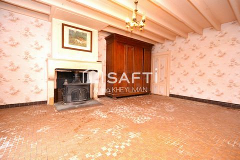 Maison en pierre, 3 Chambres, 1 Bureau, Grand Garage, Dépendance 160 m², Jardin clôturé