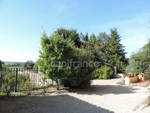 Dpt Ain (01), à vendre ST MARTIN DU MONT, belle maison de caractère avec vue dominante - Terrain de 1 312 m²