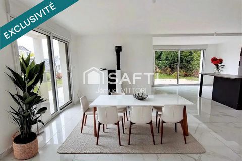Maison contemporaine de 2023, 3 chambres, terrain 900m² hors lotissement