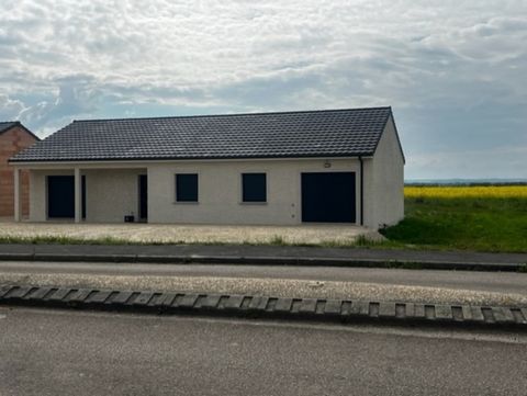 ? Maison neuve plain-pied avec garage, terrasse et grand terrain À saisir !