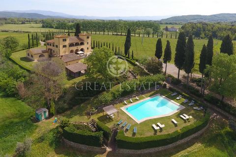 Villa Monsoglio is a beautiful property dating back to ‘500, surrounded by the traditional Tuscan countryside and within a walking distance from Arezzo. In 1996, the property hosted “Il Ciclone” movie set, a film directed by Mr. Leonardo Pieraccioni....
