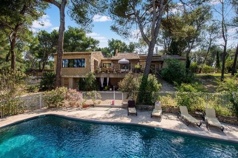 This amazing property is nestled under the pines in the countryside with a swimming pool with a sunbathing area by the pool. The property is ideal for a family who loves to spend time together. There is a shared swimming pool where you can enjoy the ...