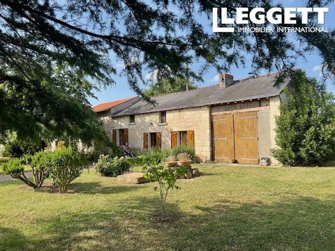 A21912JCC86 - Fall in love with this beautifully renovated longére in the heart of the Vienne / Loire Valley countryside. Full of original features, and decorated with charm, it has three bedrooms and two reception rooms plus a stunning independent s...