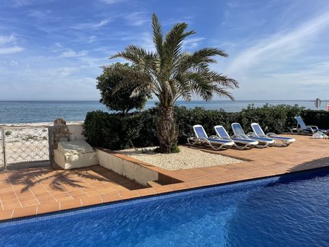 Beautiful beachfront villa with its own pool, outdoor seating area, and fireplace. Located on Almadrava Beach, in Els Poblets, just 9 km away from the seaside resort of Dénia, with ferry connections to Ibiza. It features four bedrooms, three bathroom...