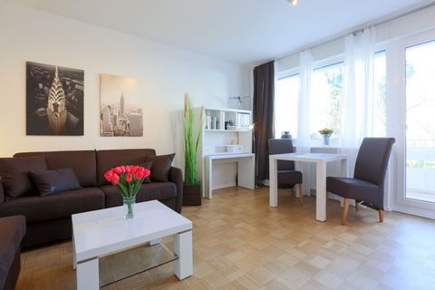 Bright and fully equipped 1-room apartment with west facing balcony in a quiet location of Schmargendorf, walking distance to the weekly market, bakery, cafes and many other shops for daily use. The furnishing of the apartment is modern, comfortable ...