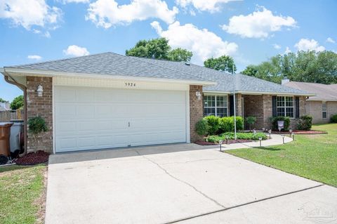 Amazing chance to own a desirable property in a secluded subdivision behind Tanglewood Golf Course in Milton. This 3 Bedroom 2 Bath home with Office/Dining Room and large fenced in backyard with covered patio is the perfect place to call home. The cu...