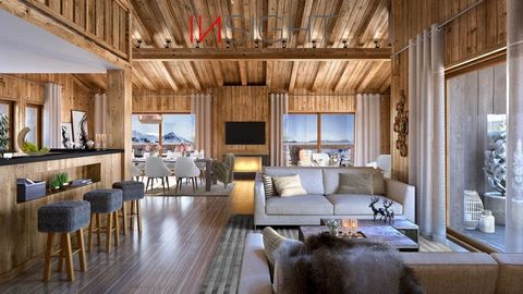 INSIGHT IMMOBILIER offers you this superb 4-room apartment New Duplex of 98 m2 opening onto a terrace of 11 m2 on the heights of CHATEL, on the 3rd and 4th floor in a luxury condominium of 30 dwellings. The apartment consists of an entrance with cupb...
