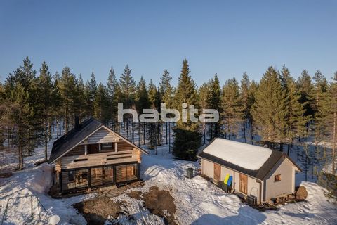 Beautiful log cabin completed in 2003 near Lokka village. Do you crave peace and diverse opportunities to enjoy nature? This well-maintained log cabin stands on its own large plot amidst nature, yet also offers the possibility of modern conveniences,...