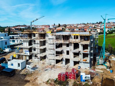 Location: Istarska županija, Poreč, Poreč. Poreč, surroundings, spacious apartment on the first floor near the beaches! This modern residential building with a total of 23 apartments will be located not far from the city of Poreč, only 8 km away. Thi...