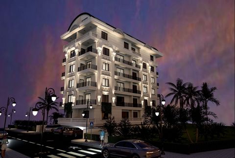  Have you been looking for an apartment that is in a perfect location, close to shops, and close to the beach? Well, stop now because these Elegant Neo-Classical Apartments are for sale in central Alanya. This location is highly sought after by our m...