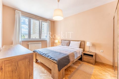 For description in English, more photos, layouts and information, you can find on our website: ... />'RockIT Properties' is pleased to present you a wonderful one bedroom apartment in the quarter of Sofia. ''Rock' apartment. The apartment has a large...