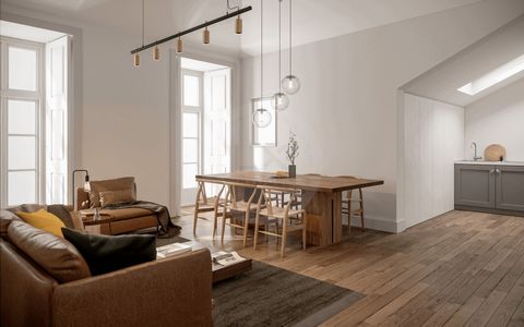 T2 with equipped kitchen located in the center of Lisbon, the SIXGILD building benefits from a privileged location, having been subject to a complete requalification. This building translates into a set of modern apartments, with tasteful finishes an...