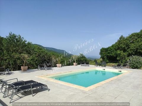 11300 Limoux Pascal BOURBON bietet Ihnen dieses schöne KOMPLETT renovierte Anwesen von 700 m² Wohnfläche auf 21 ha, mit Swimmingpool, in der Nähe von Limoux und Carcassonne Schönes Anwesen aus dem 18. Jahrhundert, in Belcastel-et-Buc, 15 km von Limou...