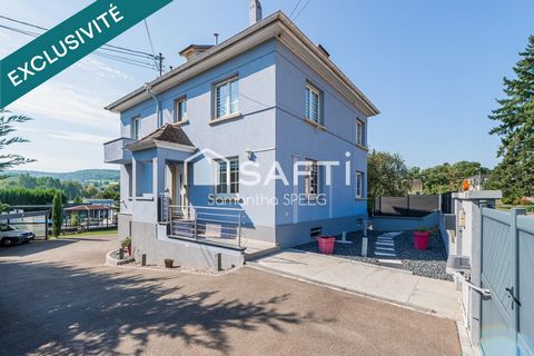 WASSELONNE – MAISON DE MAÎTRE AVEC PISCINE, DÉPENDANCES ET GRAND JARDIN Maison rénovée de 195 m² habitables sur un terrain de 13 ares – Garage – Atelier indépendant Localisation idéale : À proximité des transports en commun, des écoles, et des commod...