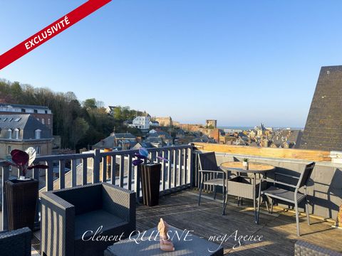 TERRASSE EXTERIEURE PRIVATIVE / VUE VILLE ET MER
