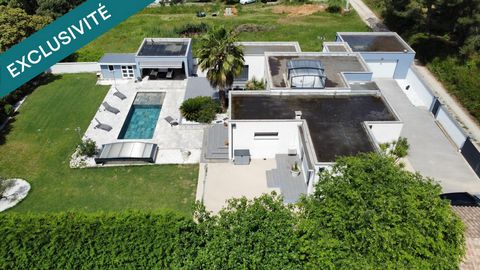 Villa d’architecte en pleine garrigue – Une signature contemporaine aux prestations d’exception