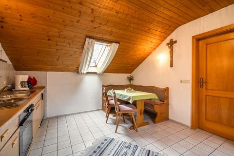 The holiday home is located in a small, quiet area outside of Unterammergau (2.5km) in the heart of the Ammergau Alps. It is located on a large property, which also includes the owner's farm. The cosy house has two floors, each with its own kitchen d...