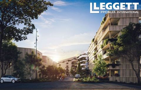 A22457CAF73 - For sale in a new build residence a one bedroom apartment in an eco-responsible building integrated into the countryside, with loggia and underground private parking. Residence labelled « Biobased building level 2” a distinction that at...