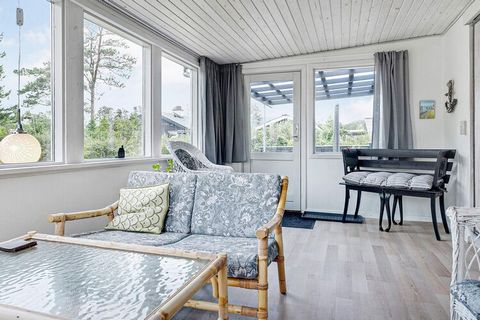 Inmitten landschaftlich reizvoller und ruhiger Umgebung steht bei Lyngsås dieses Ferienhaus, das sich für einen Familienurlaub mit Kindern oder auch für ein erholungsbedürftiges Paar anbietet. Das Ferienhaus ist gut gepflegt und wohnlich eingerichtet...