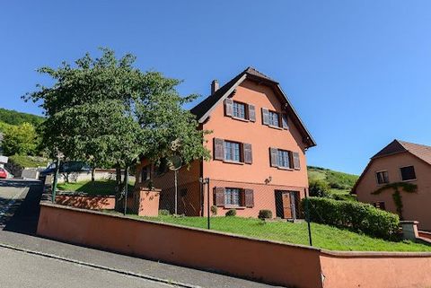 For sale on the heights of Katzenthal, a sought-after wine village with a privileged environment allowing quick access to Colmar, this pretty villa offers beautiful volumes to accommodate a large family or create comfortable workspaces. It was built ...