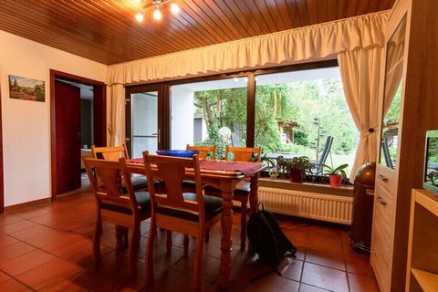 very nice holiday apartment in a small village in the Eifel region,no through traffic,extraordinary quietness and silence,huge garden and big forest of our own