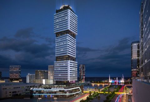INVESTMENT APARTMENT income of 12 000 Area 54 sq.m. View of the sea and skyscrapers PRICE 97 200. Installment plan available 20% down payment. I am selling a 54 sq.m. apartment on the 7th floor in BATUMI It is located in a new complex from a prestigi...