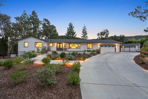 Indulge in luxury California living with this exquisitely remodeled home nestled on nearly an acre of prime Almaden Valley real estate. Discover the spacious formal living, dining, and family rooms, offering an elegant backdrop for entertaining guest...