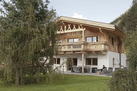 The quaint 95m² apartment in the Ötztal Valley is ideal for up to 6 holidaymakers and features 2 bedrooms and WiFi.