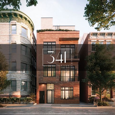 Nestled three blocks from Prospect Park is 341 13th Street, a brand new boutique condominium offering trendy Park Slope living in stunning 2-bedroom and 3-bedroom homes. The building features a classic redbrick façade punctuated by oversized windows...