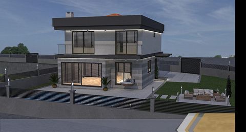 Villa te koop in Silivri Gümüşyaka Nieuwe investeringsmogelijkheid Villa te koop in Silivri, op een terrein van 520 m2, met 2 verdiepingen, vrijstaand zwembad, 3+1, netto: 180 m2. Het is ook mogelijk om 6 Villa's te kopen voor een grote familie of vr...