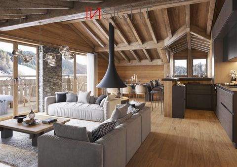 INSIGHT IMMOBILIER offers you this superb new 3-room apartment of 77 m2 opening onto a terrace of 16 m2 on the heights of CHATEL, on the 3rd floor / 3 in a luxury condominium of 30 apartments. The apartment consists of an entrance with cupboard, a be...
