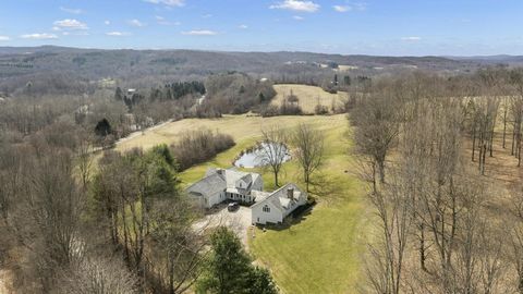 This luxurious Estate is nestled in the heart of Horse Country in bucolic Columbia County. Set on a secluded road with stunning views from every window, this estate is more than a home; it's a retreat for those who appreciate privacy, luxury, and an ...