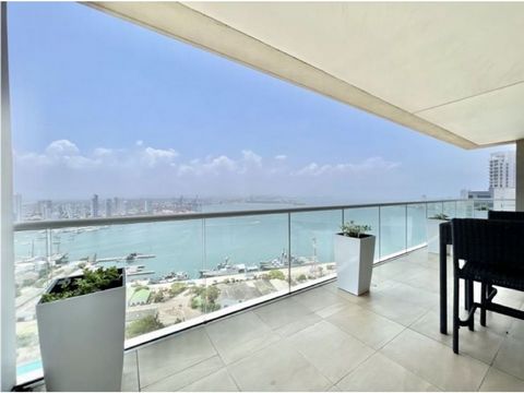 Apartamento para uso turístico, Mobiliado, linda vista para a baía Features: - Air Conditioning