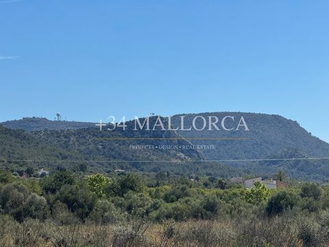 Rustic building plot of 16654 m2 in GALDENT. The best area of Llucmajor, with beautiful mountain views. Very good asphalted access and mains electricity very close. That one has two quarters which means you can build a villa of your dreams (check wit...