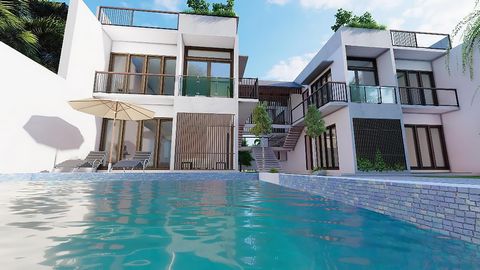 Penthouse mit 2 Betten | 118,8m2 | Schwimmbad | 171.862 $ | 150m zum Strand   Kristall Spaces Negombo Apartments ist eine intime 4-Einheiten-Eigentumswohnung, die ab 2024 in Dungalpitiya, Negombo, auf einem Landstreifen zwischen dem Meer und der Lagu...