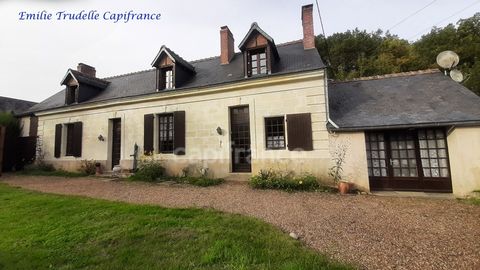 Dpt Sarthe (72), à vendre CHAHAIGNES Longère 6 pièces, 3 voir 4 chambres, 720 m² de terrain