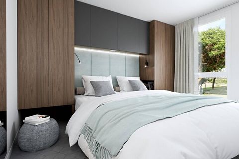 Spacious holiday complex directly on the gently sloping, beautiful pebble beach with modern and high-quality mobile homes. Depending on the location of the mobile home, it is only 40 to 150 meters to the beach, where two sun loungers are available pe...