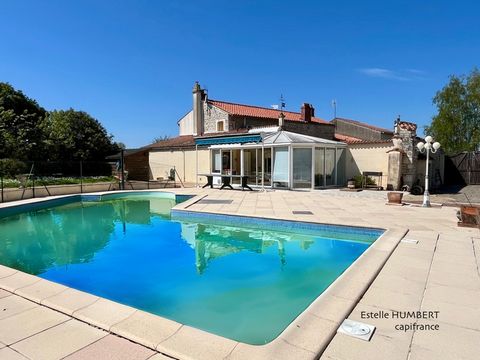 Maison Propriété 10 pièces-Véranda à 500m de Fontenay le Comte