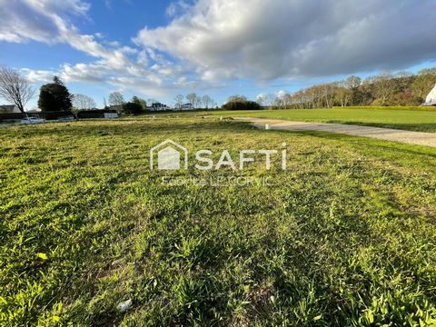 TERRAIN DE 727M2 EN LOTISSEMENT, A GUENIN