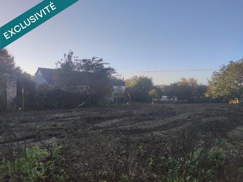 A 12 min de Quimper, Terrain plat sur Langolen