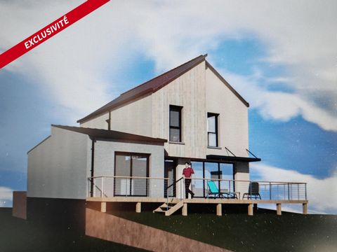 Terrain constructible de 342 m² avec permis de construire à Romillé
