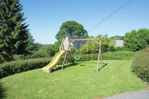 This charming 6-bedroom cottage in Libômont offers a welcoming retreat for large families or groups of up to 14 guests. Warmed by central heating and equipped with a private sauna, it ensures year-round comfort and relaxation. Children are well accom...