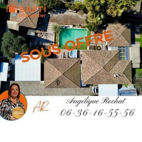 SOUS OFFRE D ACHAT PAIEMENT COMPTANT Magnifique Villa de plain pied 3 suites parentale piscine carport jaccuzzi sur Maureilhan