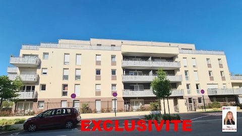 Prix 169.500 euros - Exclusivité - Vernon 27200 - Quartier calme et sécurisé - Appartement T2 de 43 m2 avec terrasse et parking - Mandat 401033 - Tél : ... Vernon - Résidence récente, proche de la maison pour seniors Nahoma - tout confort très calme ...