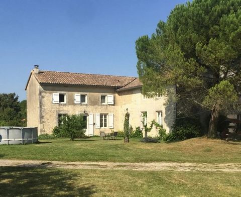 Sitting in its own land and with views over open countryside, this lovely 6-bed property is located just 5 minutes from the market town of Ruffec with its supermarkets, shops, schools and train station with connections to Angoulême, Bordeaux, Poitier...